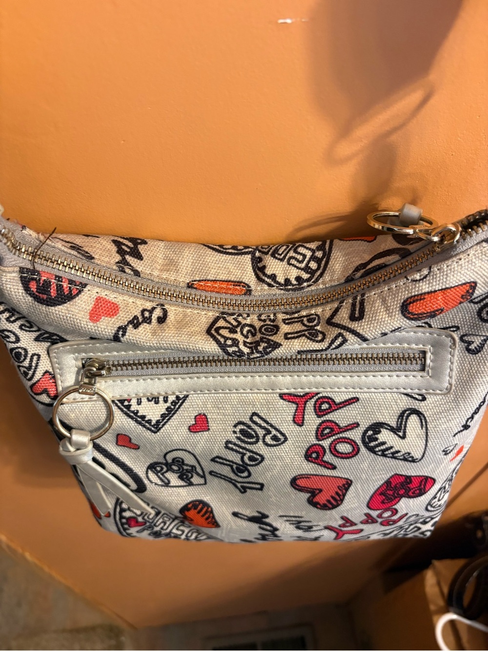Coach poppy y2k crossbody shoulder bag heart rate - Picture 7 of 11